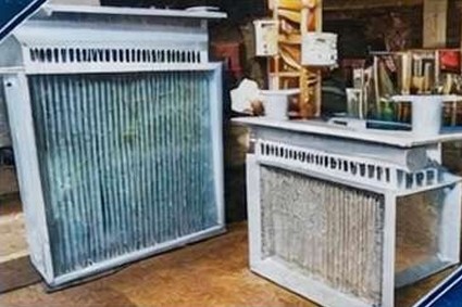 Radiator Type Fin Bundle